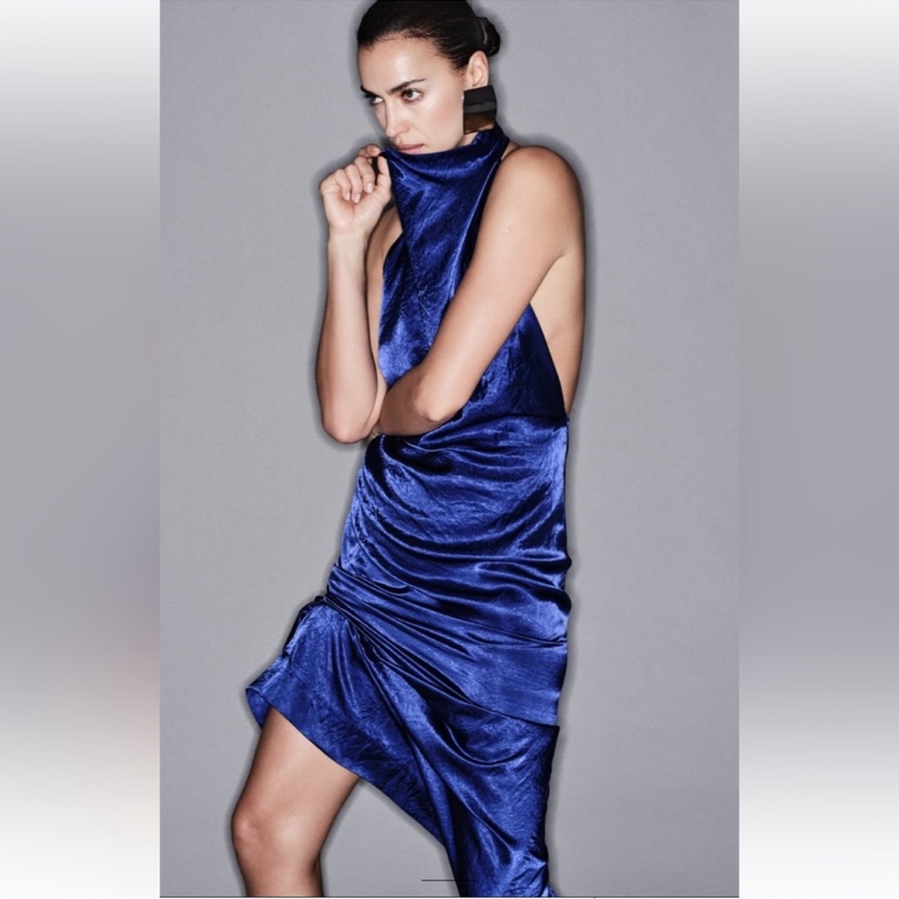 OPEN BACK DRESS ZW COLLECTION - Picture 3 of 10